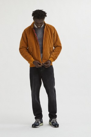Vestes Baracuta G9 Corduroy Marron | LFPDZQ-051