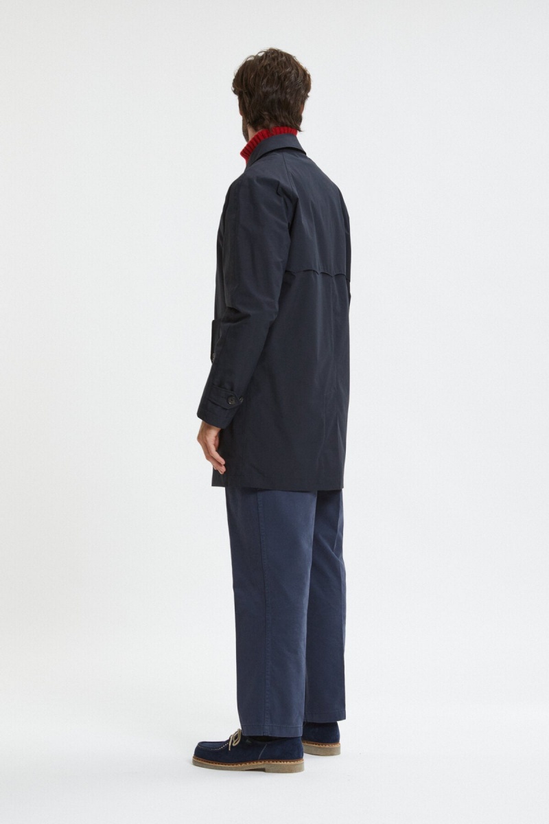 Manteaux Baracuta G10 Detachable Slim Bleu Marine | QAUCTE-308