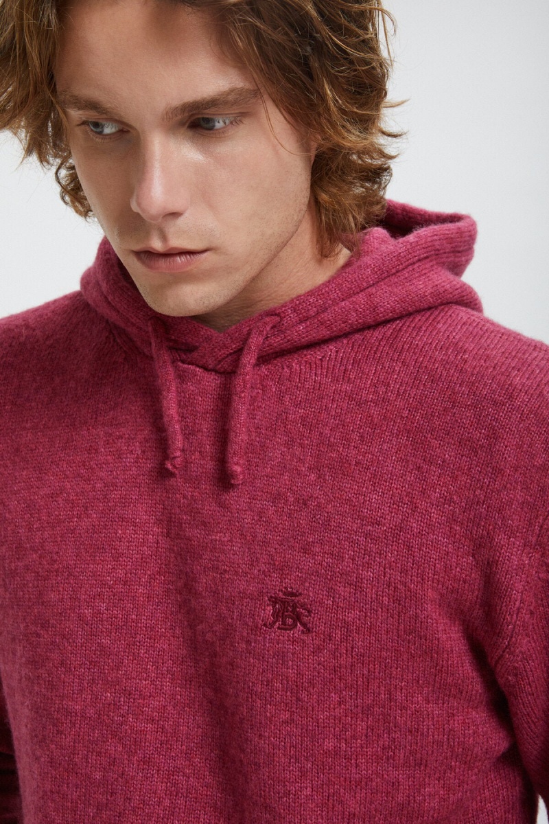 Sweats Baracuta Laine Rose Marron | YFOWVK-192