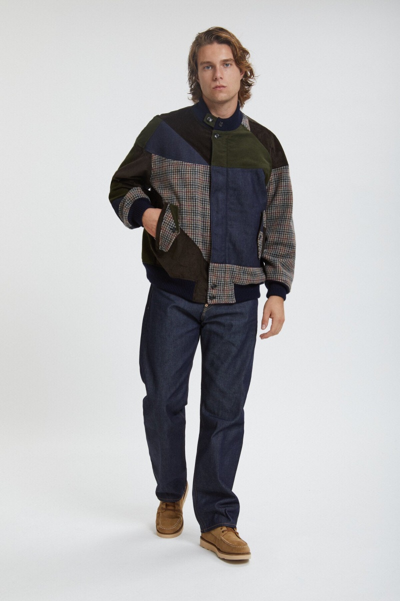 Vestes Baracuta Four Climes Patchwork Derby Multicolore | MTXKHN-859
