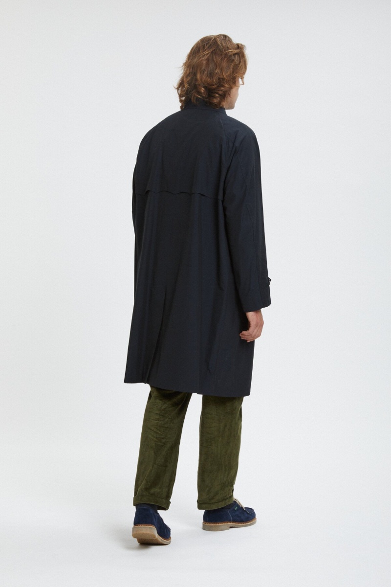 Vestes Baracuta G12 Cloth Bleu Marine | BVFEQH-623