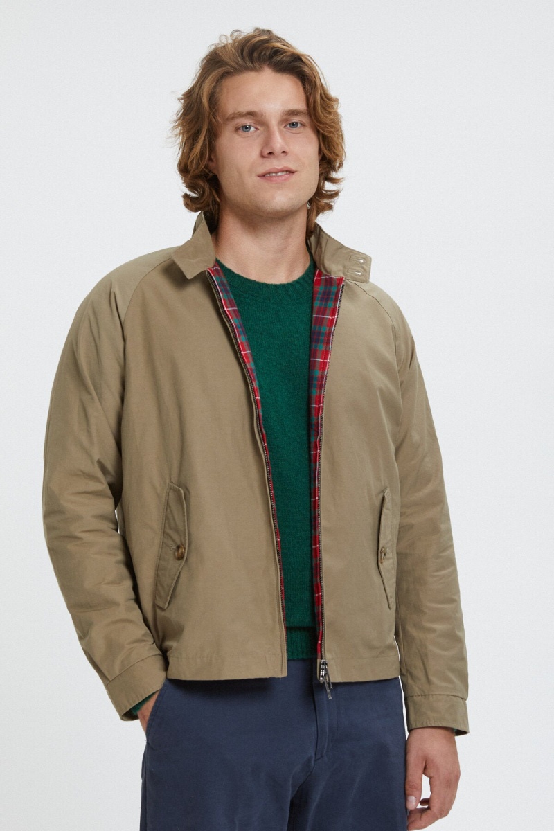 Vestes Baracuta G4 Cloth Marron | LFJBSD-183