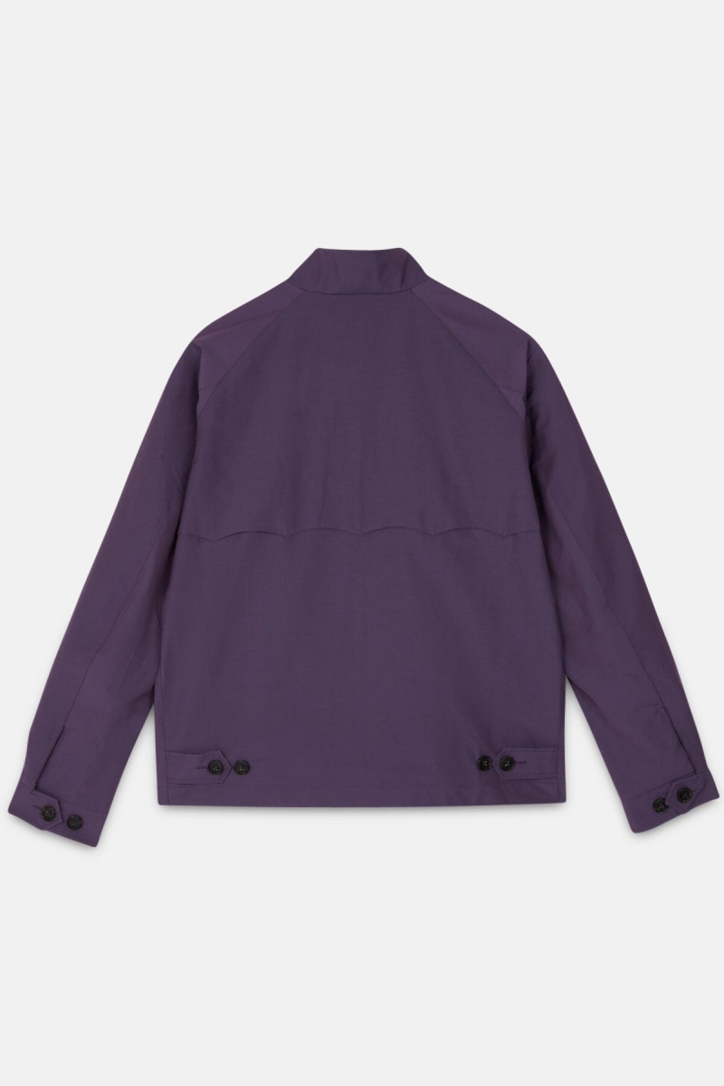 Vestes Baracuta G4 Cloth Violette | TLGCSU-794