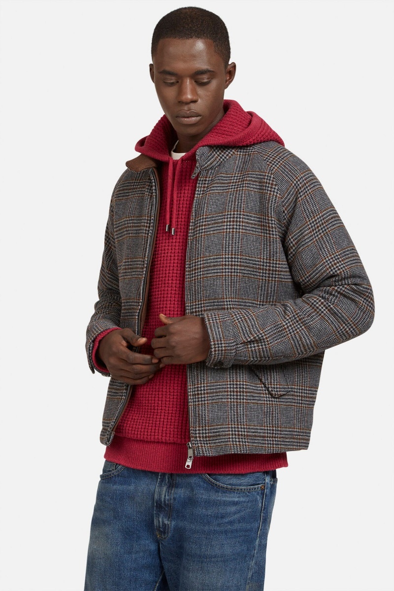 Vestes Baracuta G4 Laine Grise | EZOJRW-014