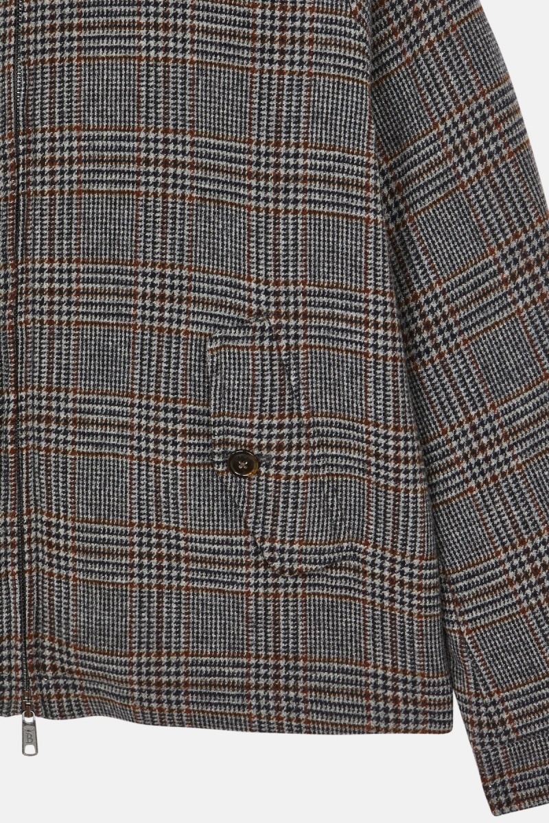 Vestes Baracuta G4 Laine Grise | EZOJRW-014