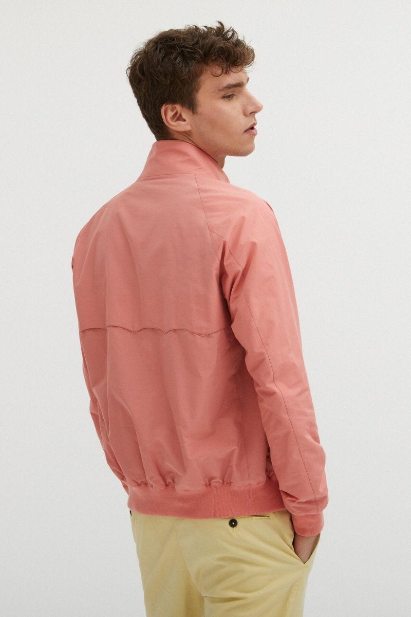 Vestes Baracuta G9 Harrington Corail Rose | CASRTP-596