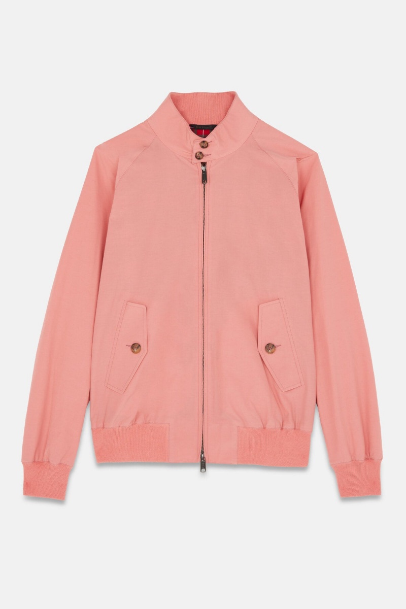 Vestes Baracuta G9 Harrington Corail Rose | CASRTP-596