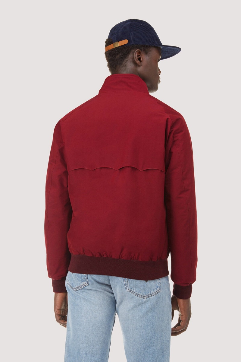 Vestes Baracuta G9 Harrington Marron | HGKVSN-812
