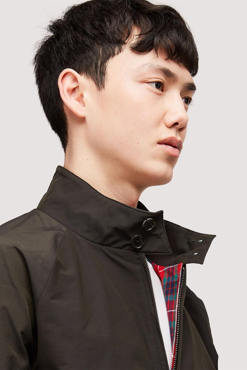 Vestes Baracuta G9 Harrington Noir | LJBZAU-329