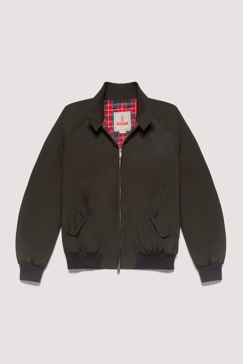 Vestes Baracuta G9 Harrington Noir | LJBZAU-329