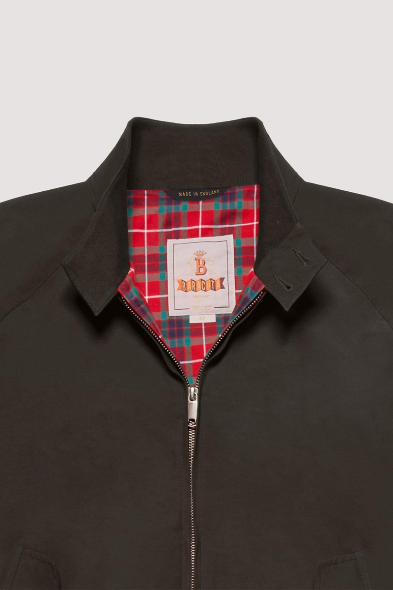 Vestes Baracuta G9 Harrington Noir | LJBZAU-329