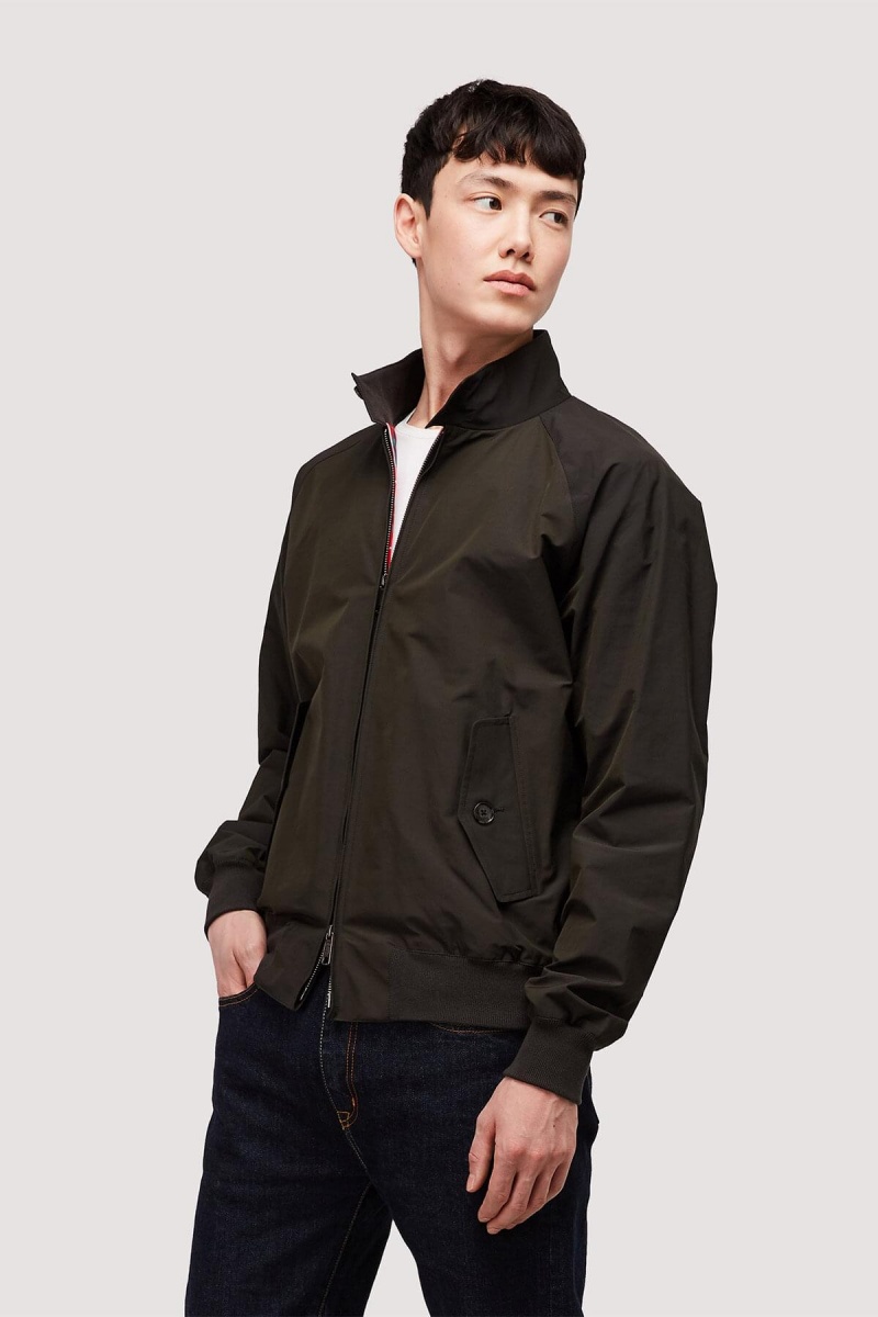 Vestes Baracuta G9 Harrington Noir | LJBZAU-329