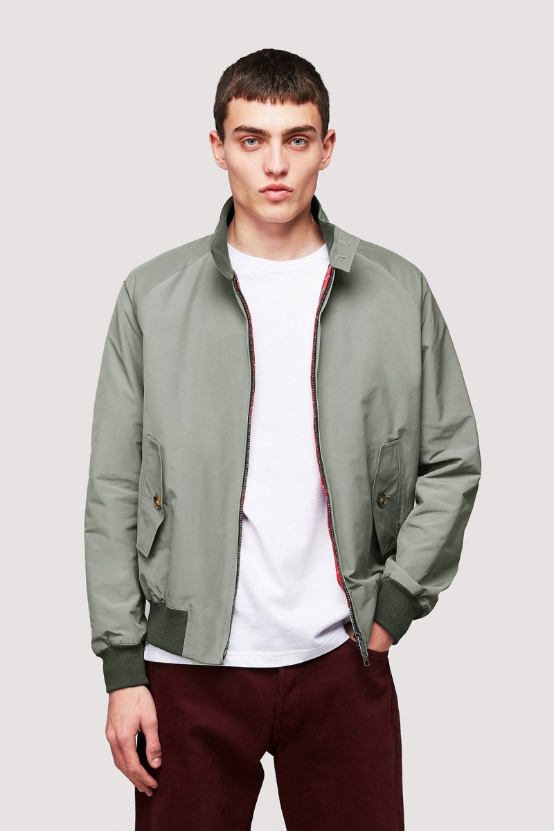 Vestes Baracuta G9 Harrington Vert Olive | AFBORK-651