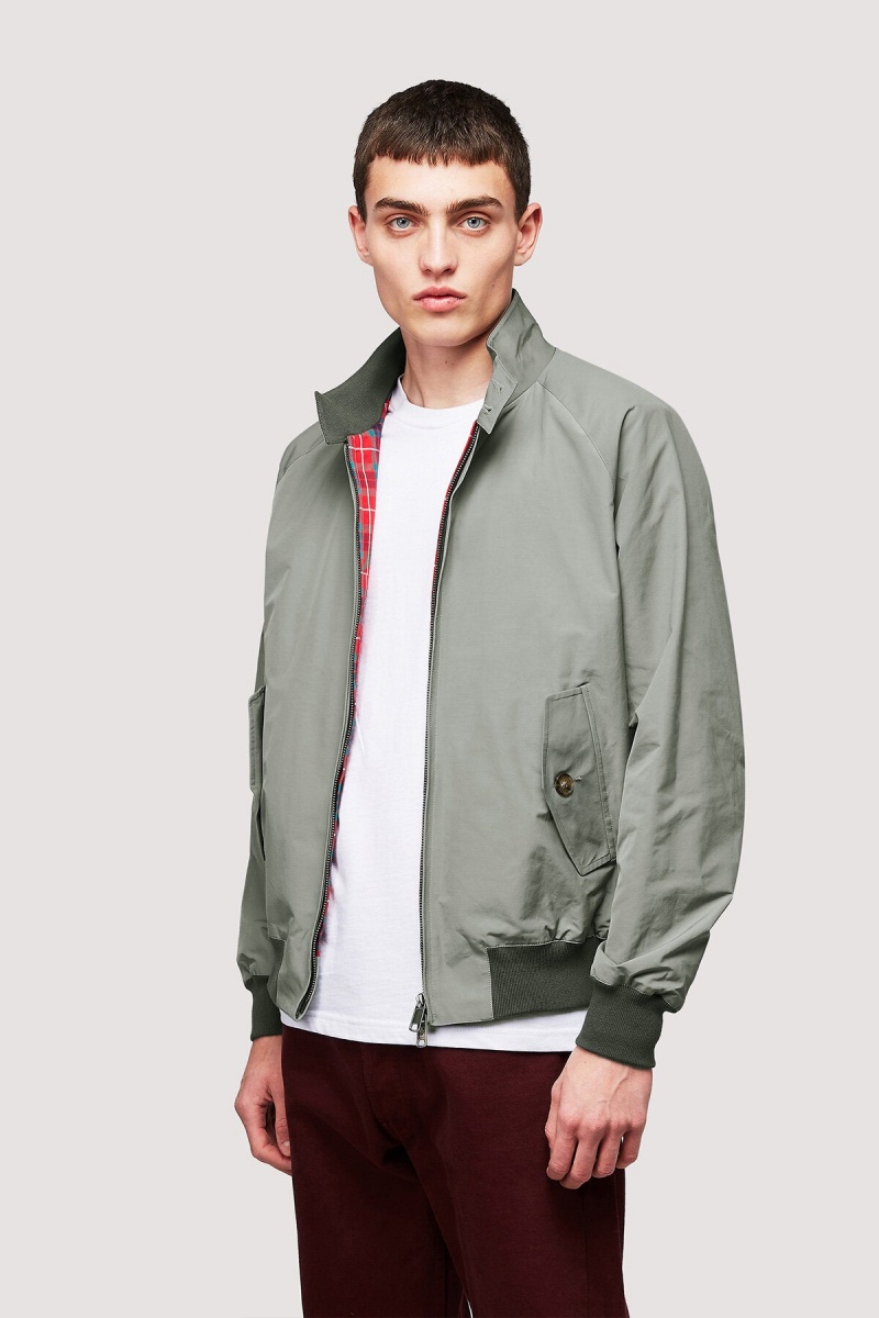 Vestes Baracuta G9 Harrington Vert Olive | AFBORK-651