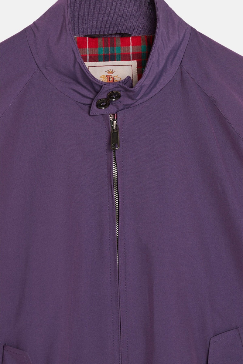 Vestes Baracuta G9 Harrington Violette | EMYGKS-264