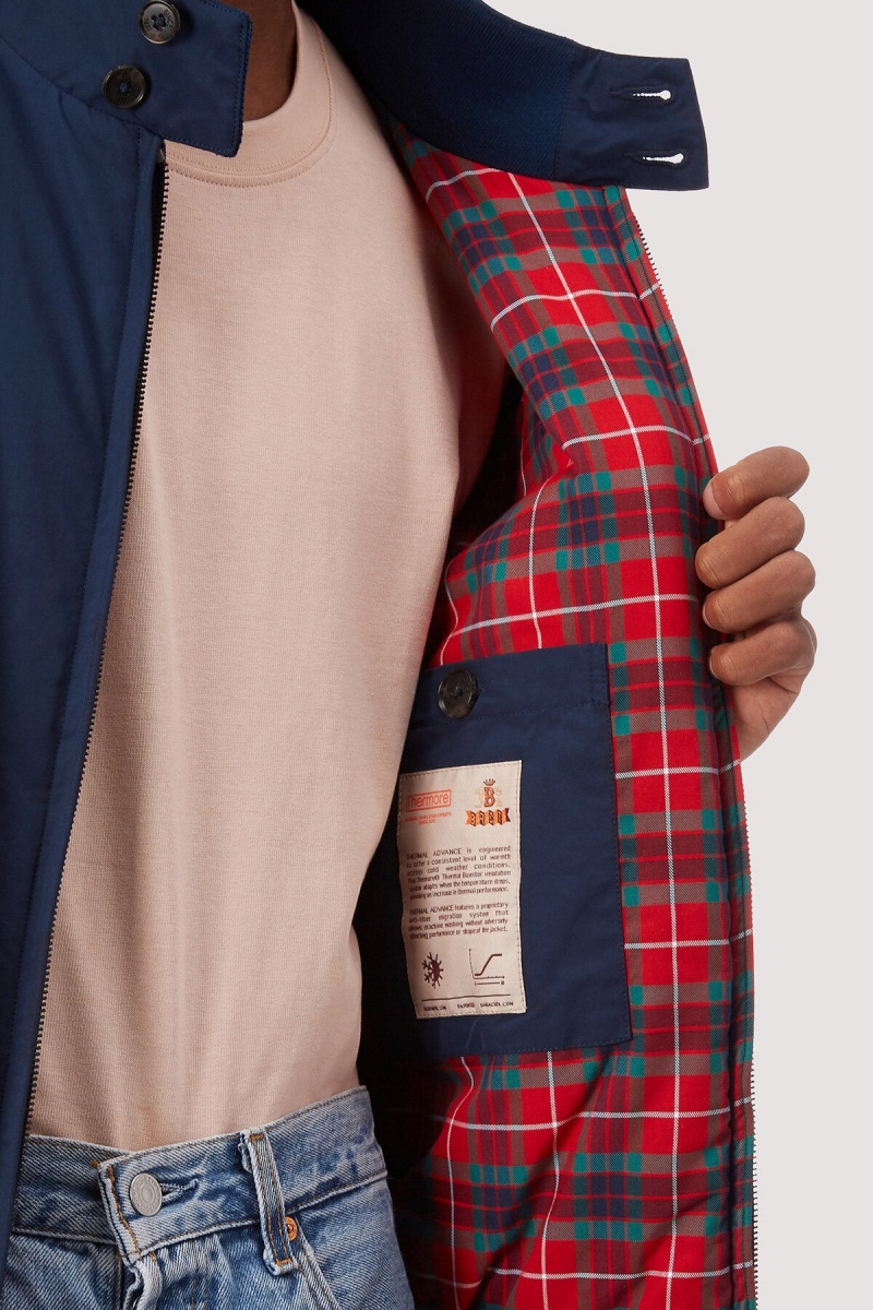Vestes Baracuta G9 Thermal Bleu Marine | EFPZQR-260